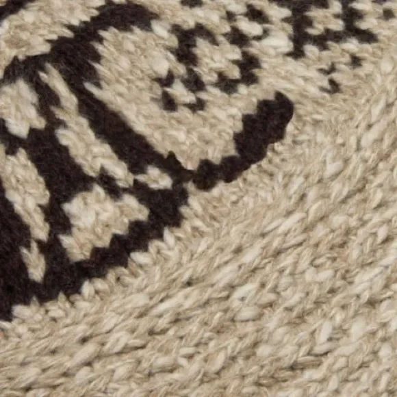 CELINE CLOCHE HAT IN TRIOMPHE FAIR ISLE WOOL AUTHENTIC CELINE CLOCHE HAT IN TRIOMPHE FAIR ISLE WOOL AUTHENTIC main image 3